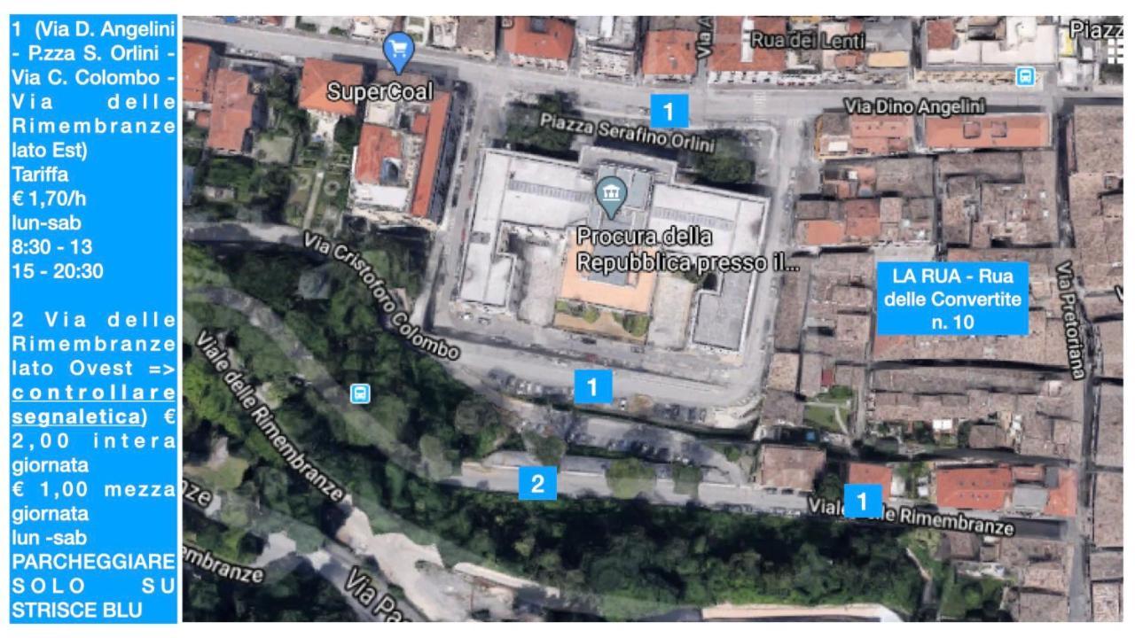 Ferienwohnung La Rua Ascoli Piceno Exterior foto